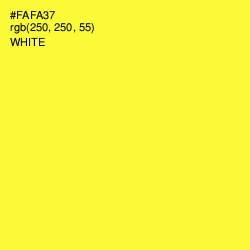 #FAFA37 - Golden Fizz Color Image